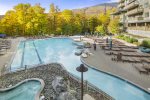 Heated pool and hot tubs are open year-round
